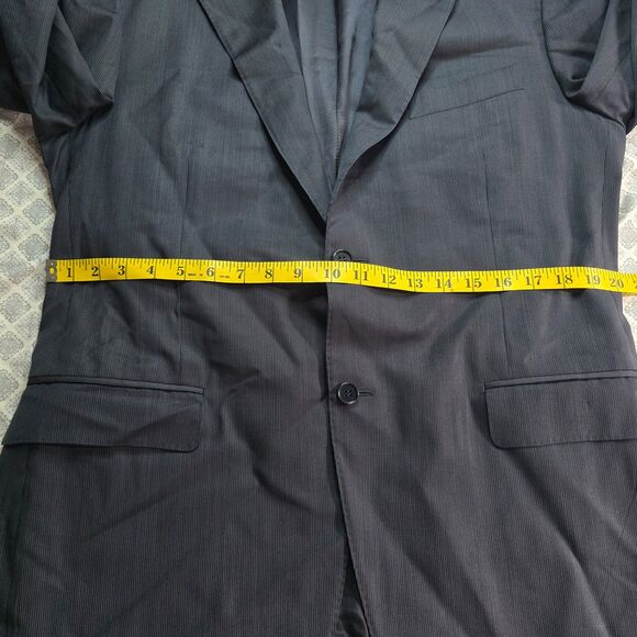 Canali Men's Virgin Wool Navy Blazer 42R - Picture 11 of 15